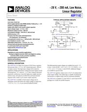 ADP7182ACPZN-R7 数据规格书 1