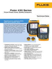 FLUKE-435/003 数据规格书 1