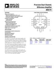AD8270 datasheet.datasheet_page 1