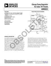 ADM8839ACP datasheet.datasheet_page 1