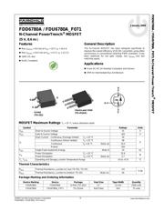 FDD6780A datasheet.datasheet_page 1