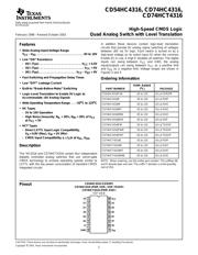 CD74HC74MT Datenblatt PDF