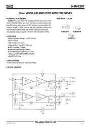 NJM2267 datasheet.datasheet_page 1