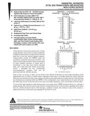 SN74ABT651DBLE datasheet.datasheet_page 1