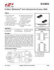 SI2401-FS 数据规格书 1