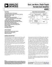 AD605ARZ-R7 datasheet.datasheet_page 1