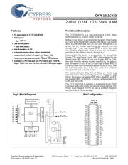 CY7C1011CV33-12ZIT datasheet.datasheet_page 1