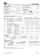 CY7C1011CV33-12ZIT datasheet.datasheet_page 3