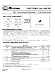 SMAJ300E3/TR13 数据规格书 1