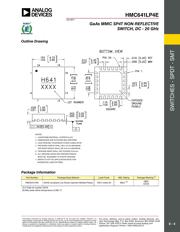 HMC641LP4E datasheet.datasheet_page 4