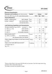 BTS5240G datasheet.datasheet_page 5