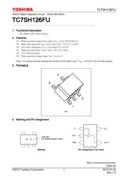 TC7SH126FU(T5L,F,T 数据规格书 1