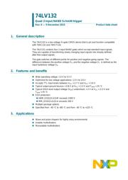 74LV132D,118 datasheet.datasheet_page 1