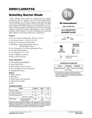 NSR01L30NXT5G 数据规格书 1