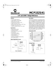 MCP1541 数据规格书 1