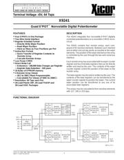 X9241 datasheet.datasheet_page 1