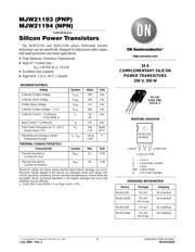 MJW21193 datasheet.datasheet_page 1