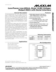 MAX5307EUE+ datasheet.datasheet_page 1