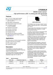 LY530ALH datasheet.datasheet_page 1