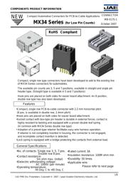 MX34005UF1 数据规格书 1