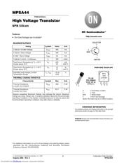 MPSA44RLRAG Datenblatt PDF