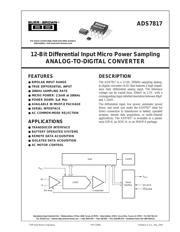 ADS7817 datasheet.datasheet_page 1