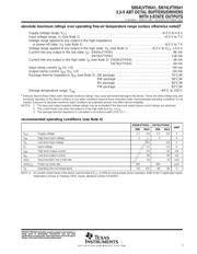 SN74LVTH541DWE4 datasheet.datasheet_page 3