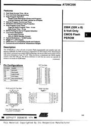 AT29C256-20JC datasheet.datasheet_page 1