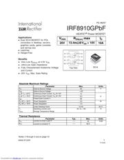 IRF8910GPBF datasheet.datasheet_page 1