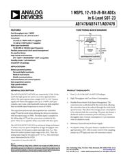 AD7477ARTZ-500RL7 datasheet.datasheet_page 1