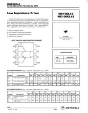 MC100EL12D datasheet.datasheet_page 1