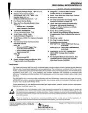 MSP430F4132IRGZ datasheet.datasheet_page 1