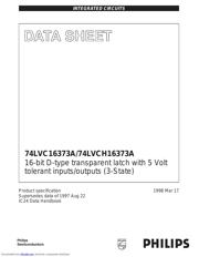 74LVC16373A datasheet.datasheet_page 1