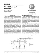 MC1496DR2G Anwendungshinweis