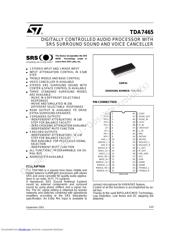 TDA7465 datasheet.datasheet_page 1