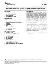 ADC12L063CIVY/NOPB datasheet.datasheet_page 1