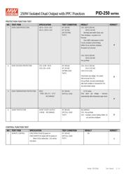 PID-250A 数据规格书 6