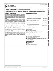 LM4673SD/NOPB datasheet.datasheet_page 2