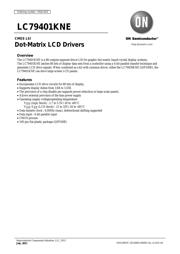 LC79401 datasheet.datasheet_page 1