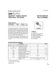 IRF5Y5305CM datasheet.datasheet_page 1