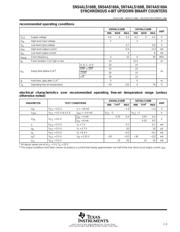 SN74ALS169BN 数据规格书 5