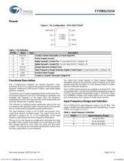 CY25811ZXC datasheet.datasheet_page 2