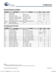 CY25811ZXCT datasheet.datasheet_page 5