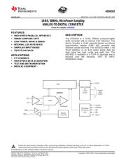 ADS8322YB/250 datasheet.datasheet_page 1