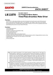 LB11870 datasheet.datasheet_page 1