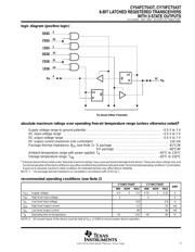 CY74FCT543ATQCT 数据规格书 3