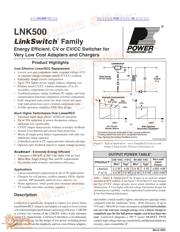 LNK500 datasheet.datasheet_page 1