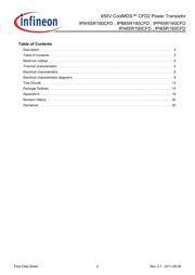 IPW65R190CFD datasheet.datasheet_page 3