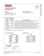 74AC04 datasheet.datasheet_page 2