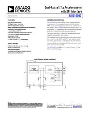 ADIS16003CCCZ datasheet.datasheet_page 1